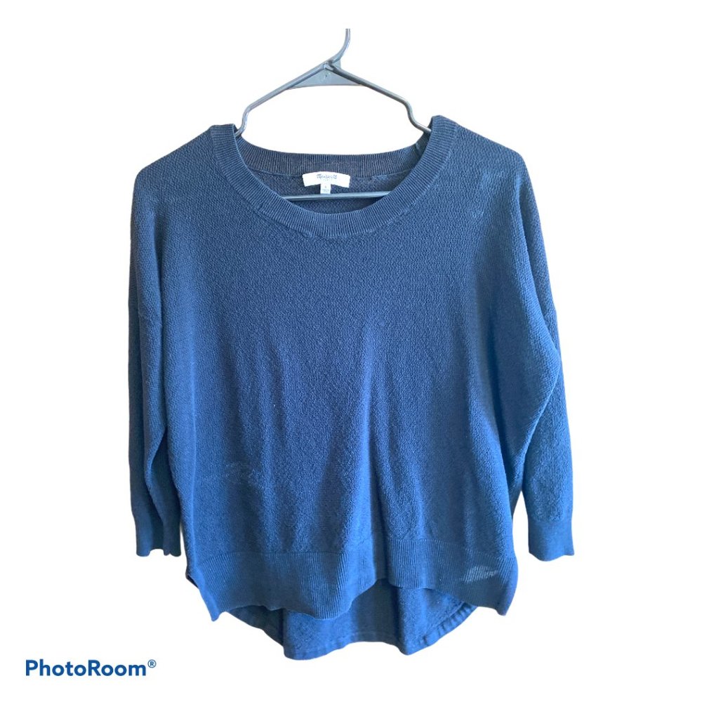 Madewell French Drape Sweater, Black S